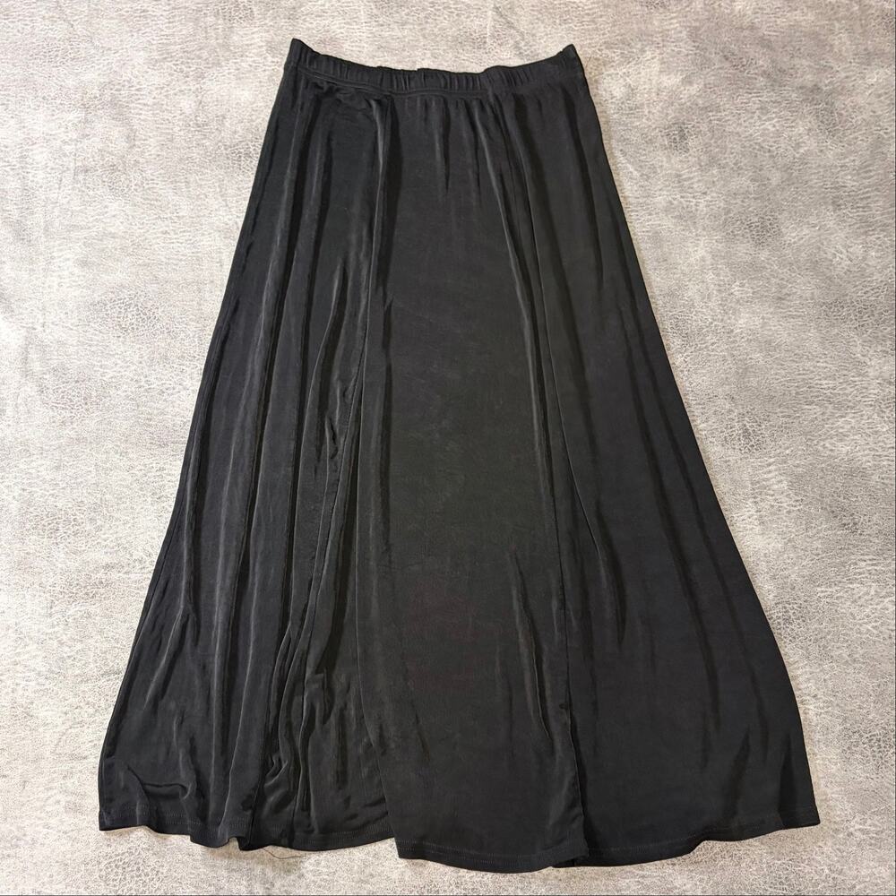 Vintage Black Maxi Classic Skirt